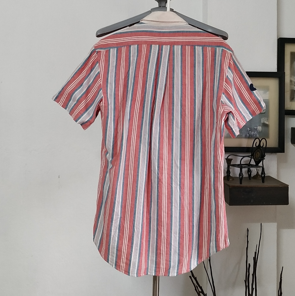 Vintage Polo Ralph Lauren Custom Fit Shirt (M) - Picture 9 of 11